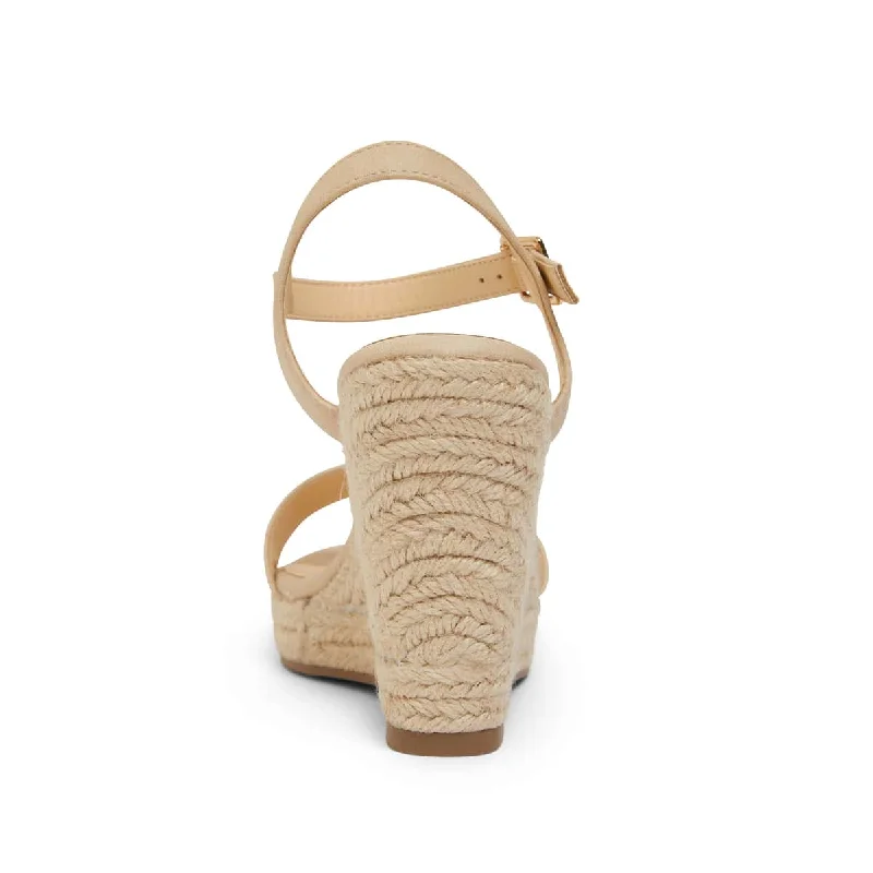 Amato Espadrille in Nude Smooth