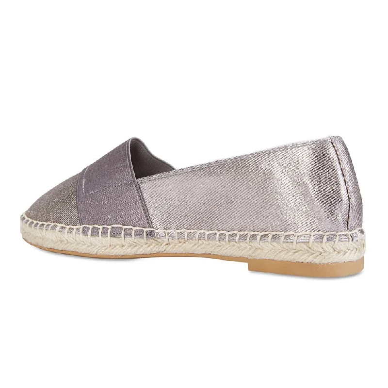 Bangkok Loafer in Pewter Fabric