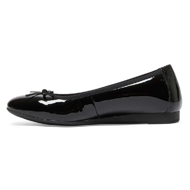 Belamy Flat in Black Patent