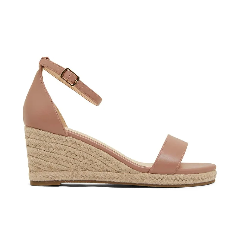 Bloom Espadrille in Blush Smooth