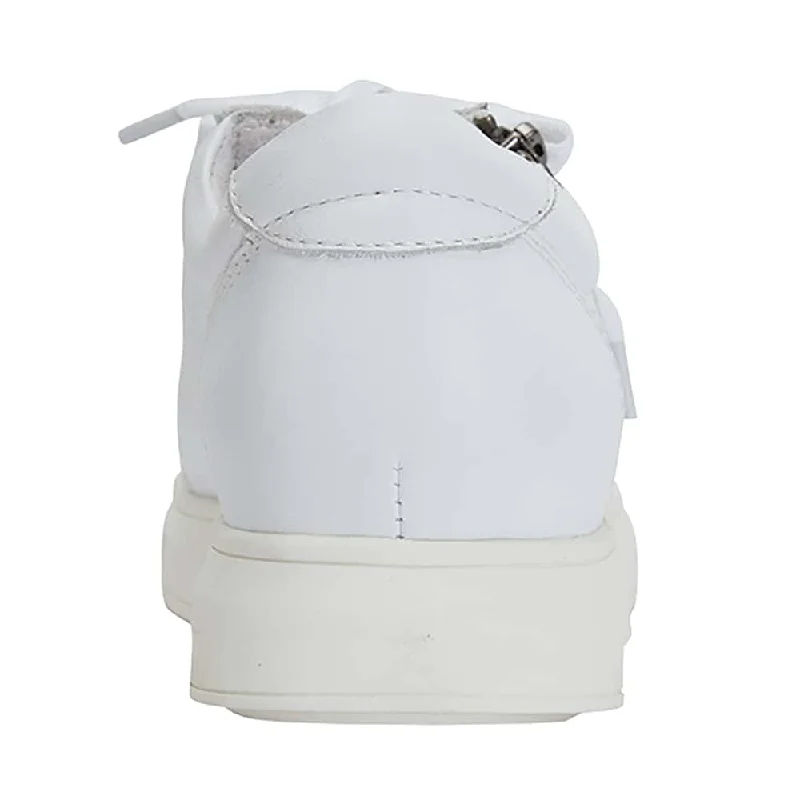 Carson Sneaker in White Leather