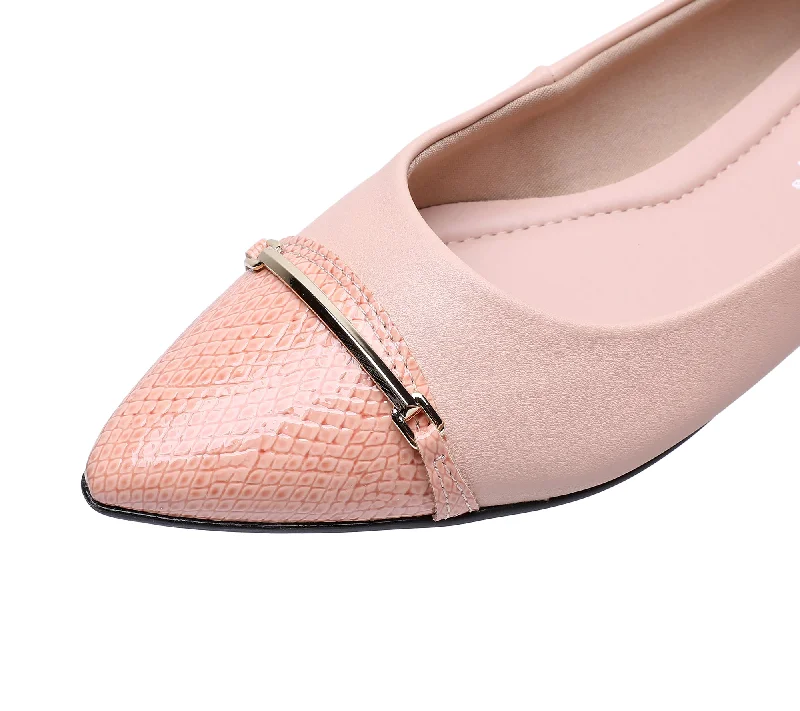 Charmed Strolls Pointed Toe Flats - Rose  (274.078)