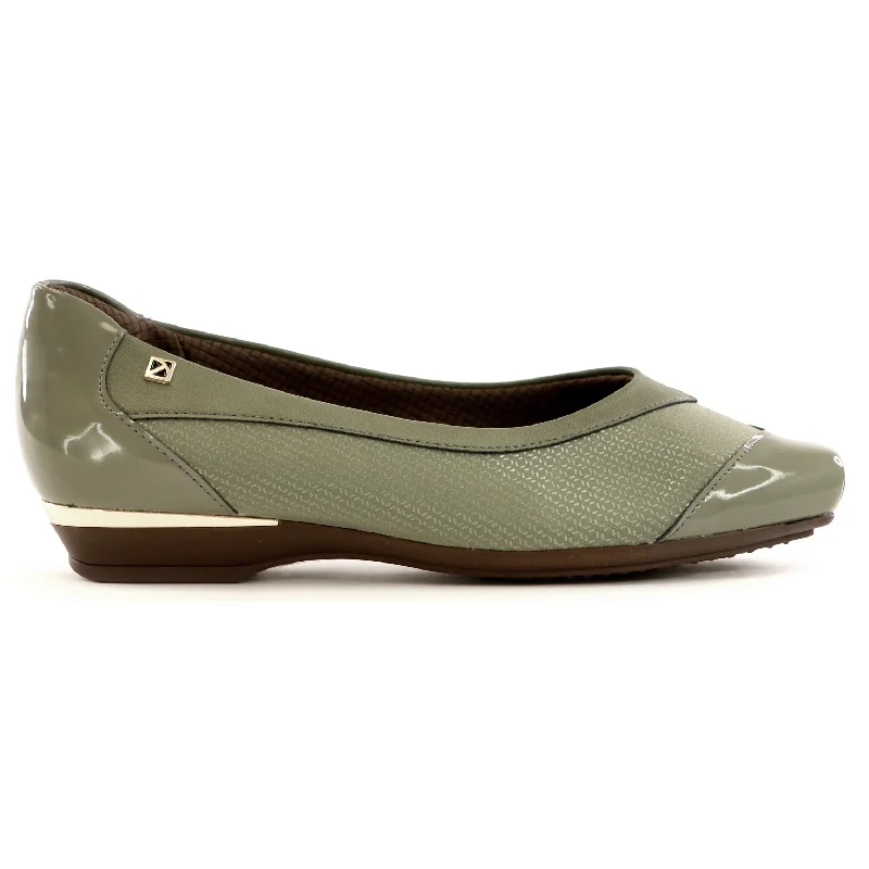 Olive Flats Ballerina for Women (147.137)