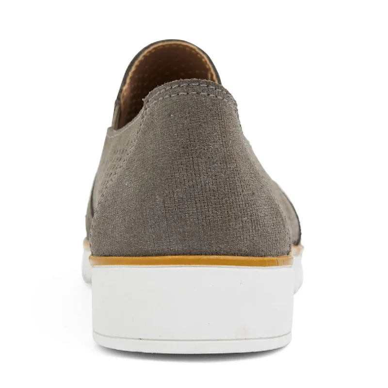 Davis Sneaker in Khaki Leather