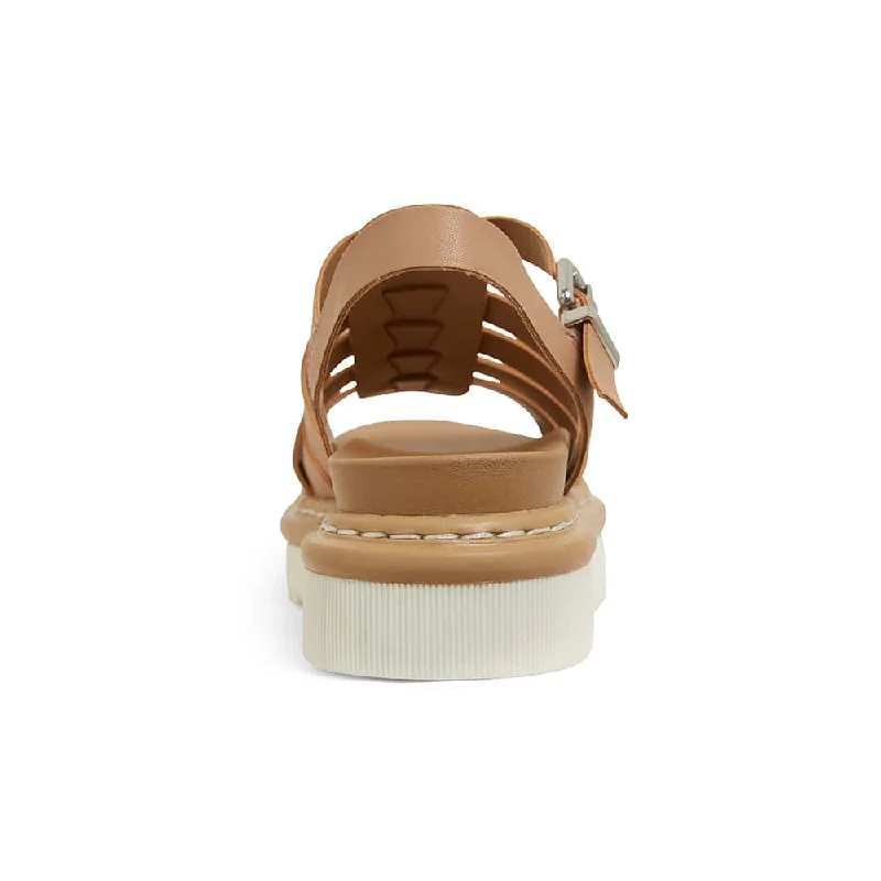 Force Sandal in Natural Smooth