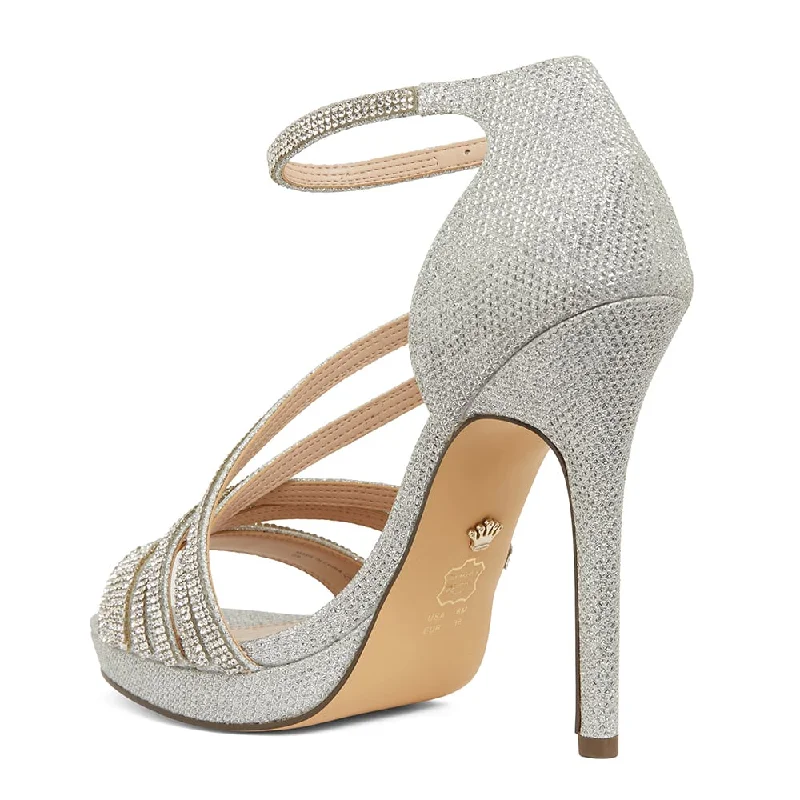 Freja Heel in Silver Dreamland