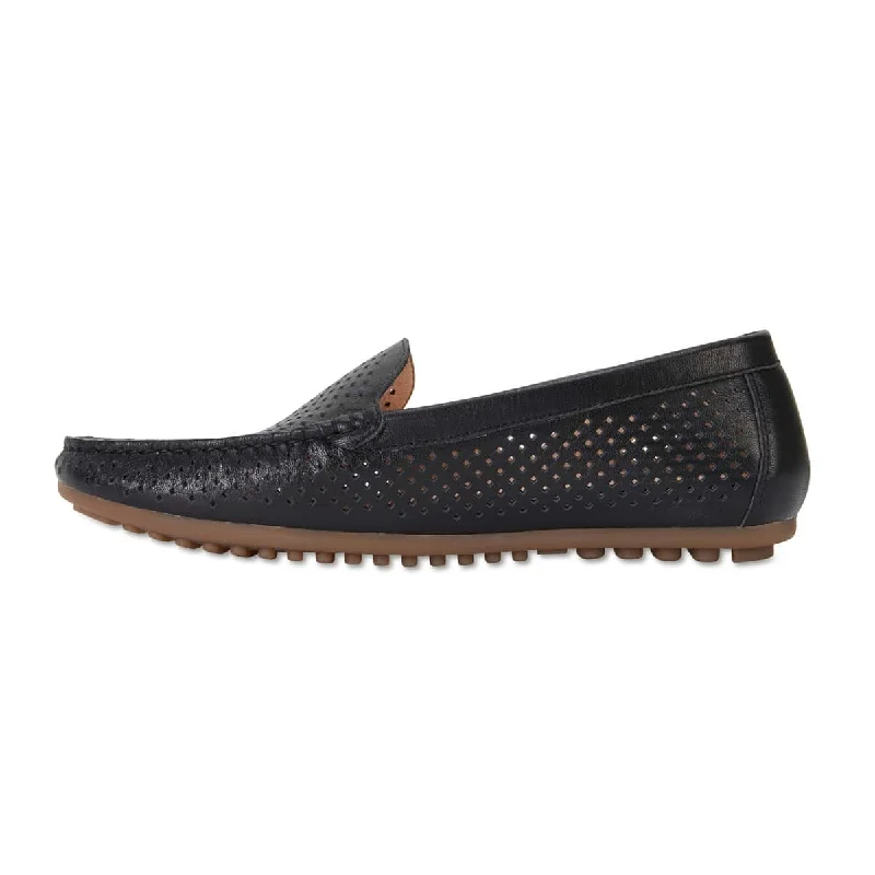 Gabriel Loafer in Black Leather