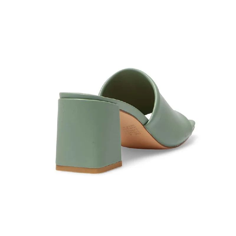 Gino Heel in Jade Smooth