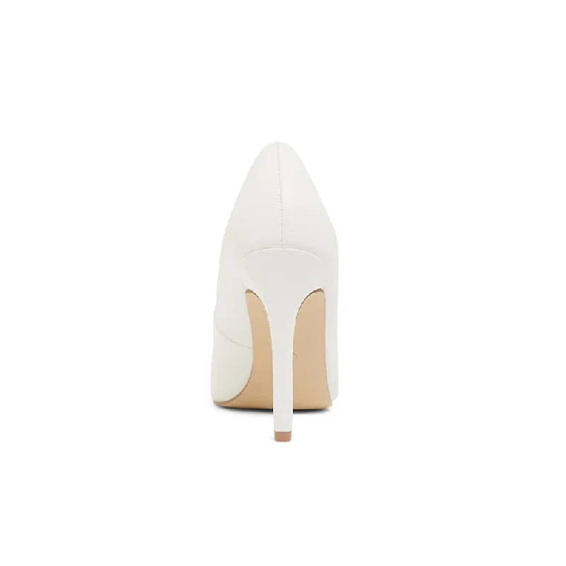 Harbour Heel in White Smooth