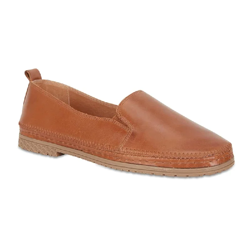 Kyla Loafer in Tan Leather