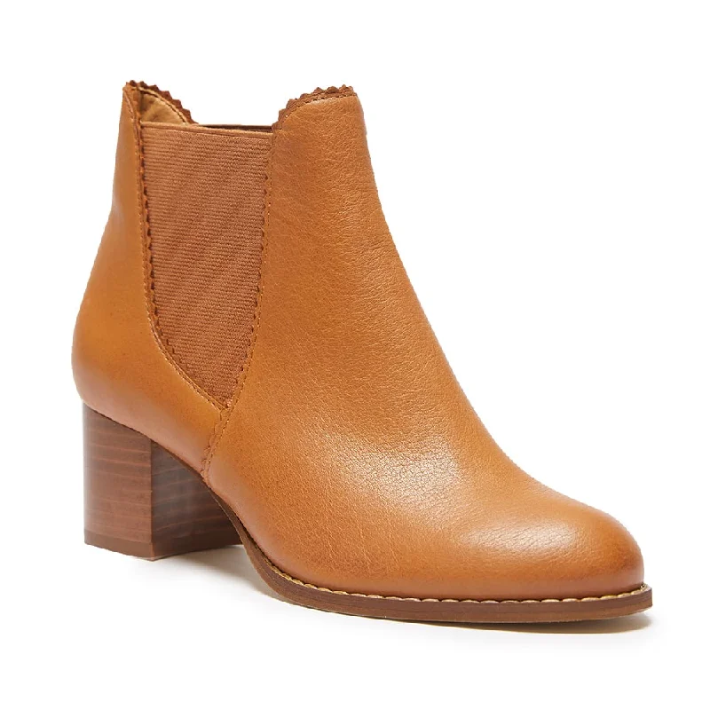 Liam Boot in Tan Leather