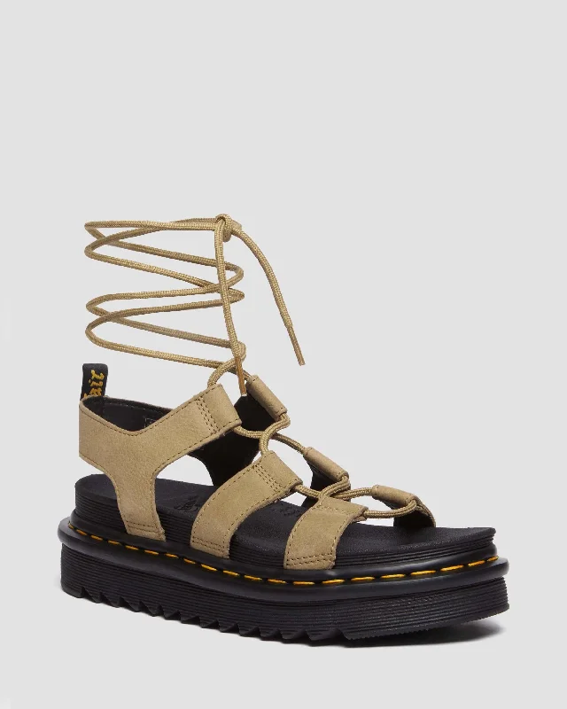 Nartilla Tumbled Nubuck Leather Sandals