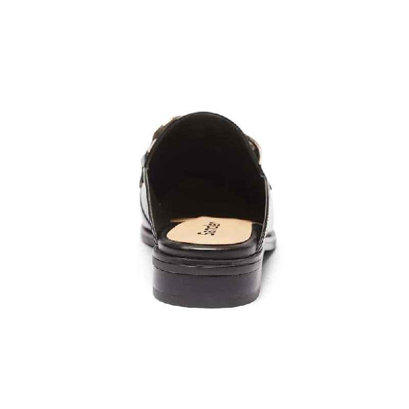 Pivot Loafer in Black Croc