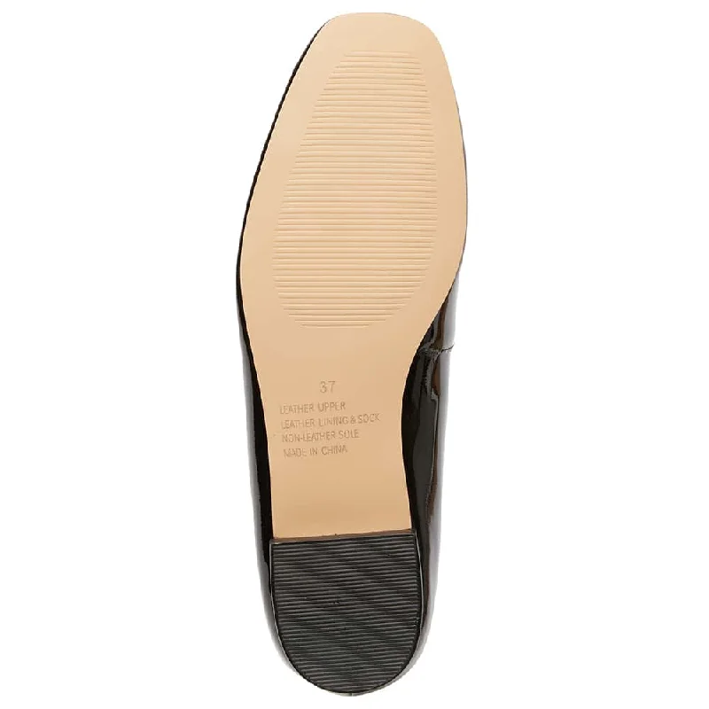 Tottie Flat in Black Patent