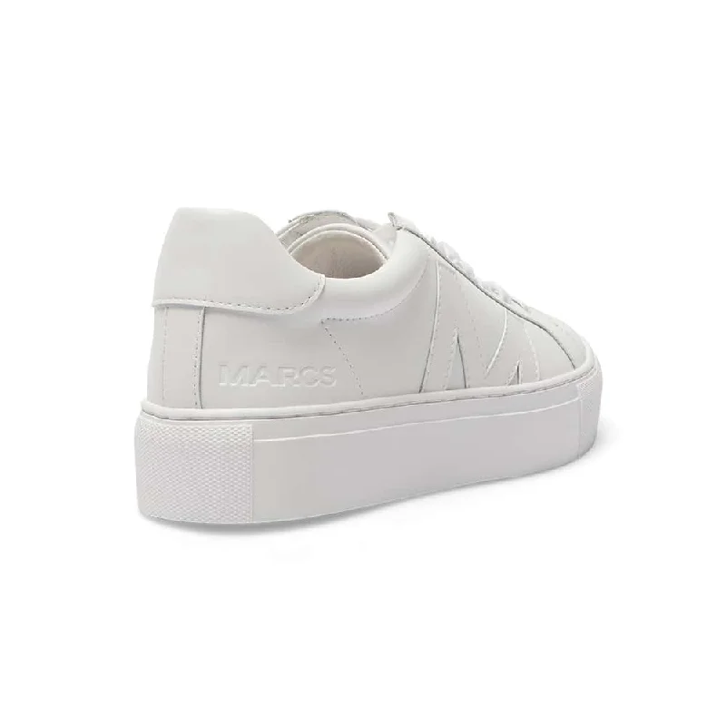 Trio Sneaker in White Leather