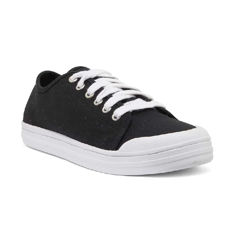 Ventura Sneaker in Black Canvas