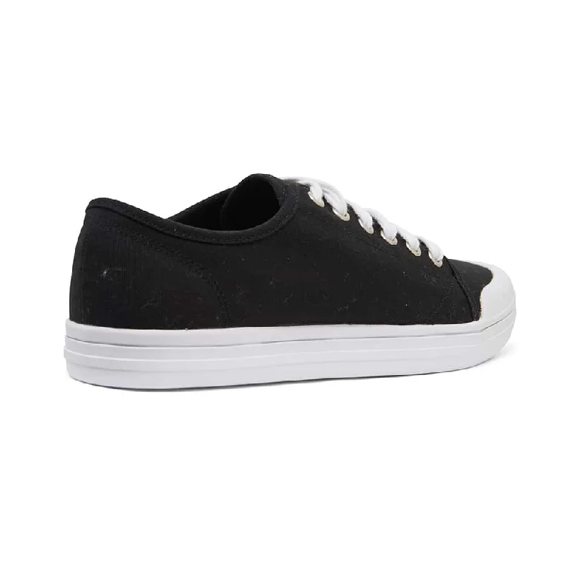 Ventura Sneaker in Black Canvas