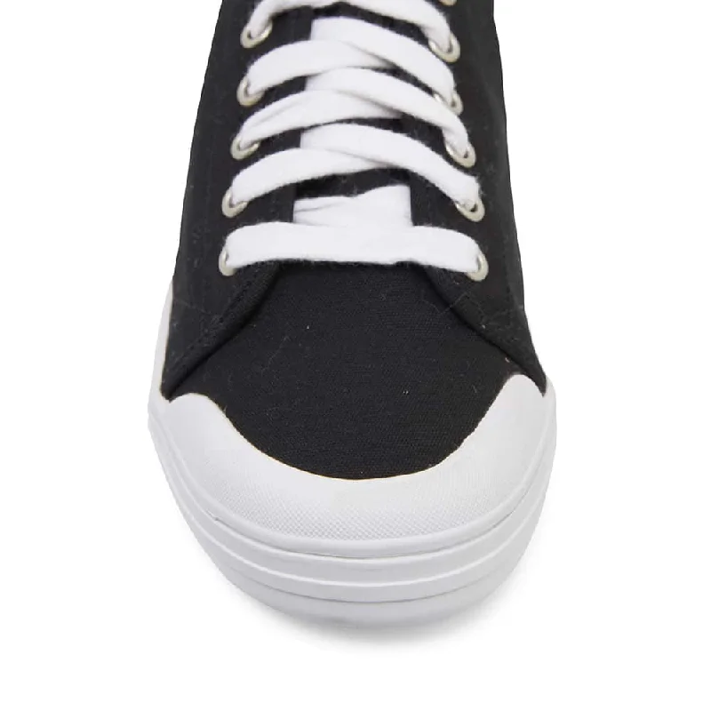 Ventura Sneaker in Black Canvas