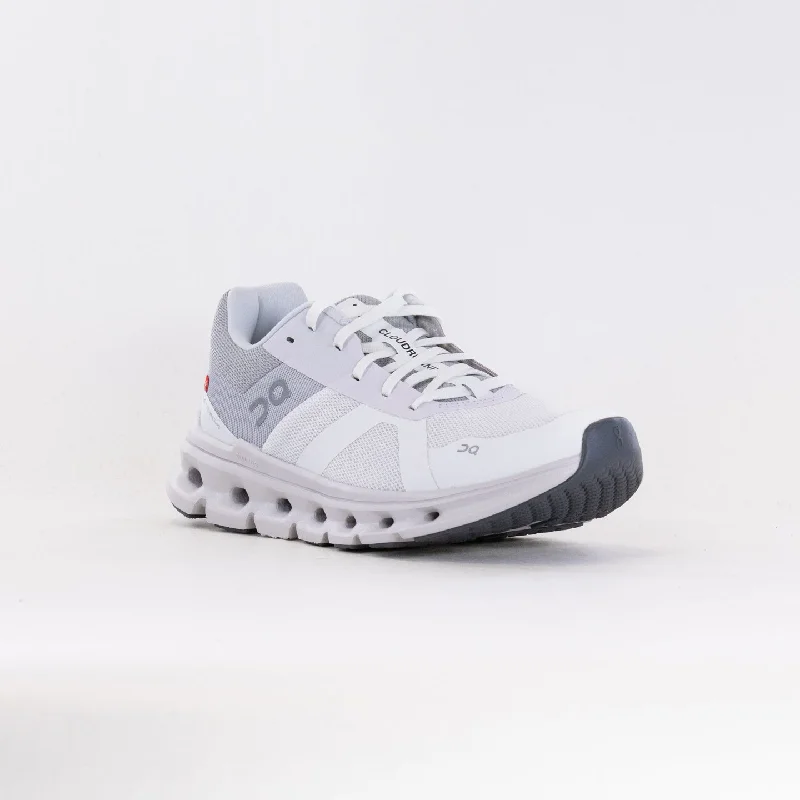 On Cloudrunner Wide (Women's) - White/Frost