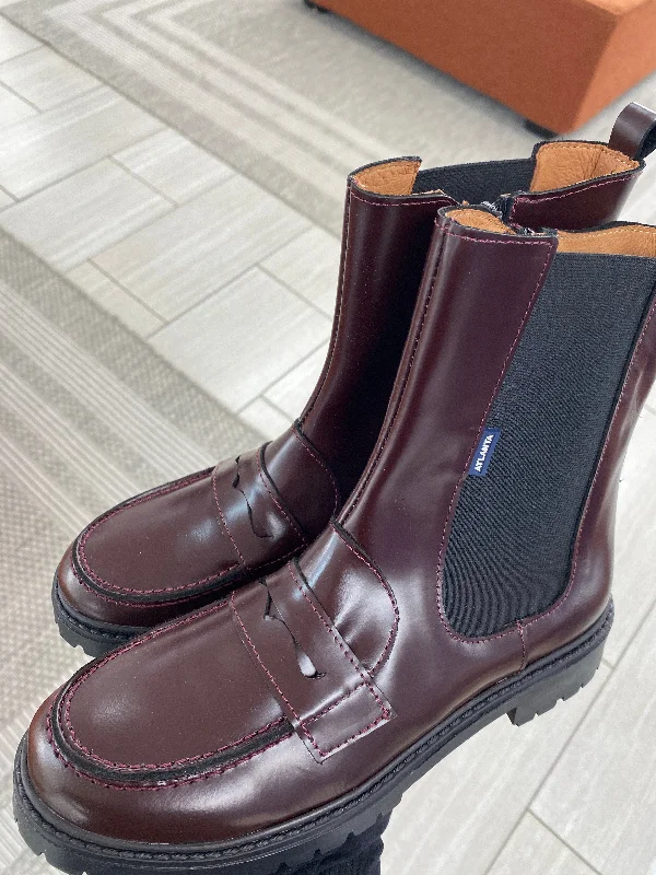 Atlanta Mocassin Burgundy Florentic Penny  Boot