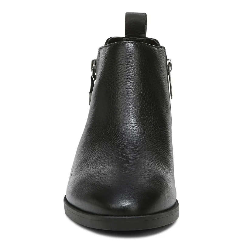 Vionic Cecily Ankle Boot - Black Leather