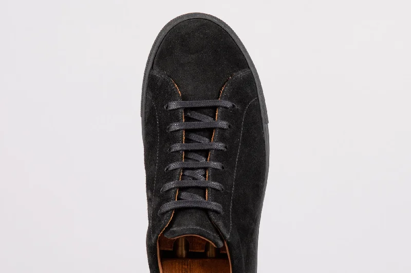 Löf & Tung Danny Sportif Black Suede