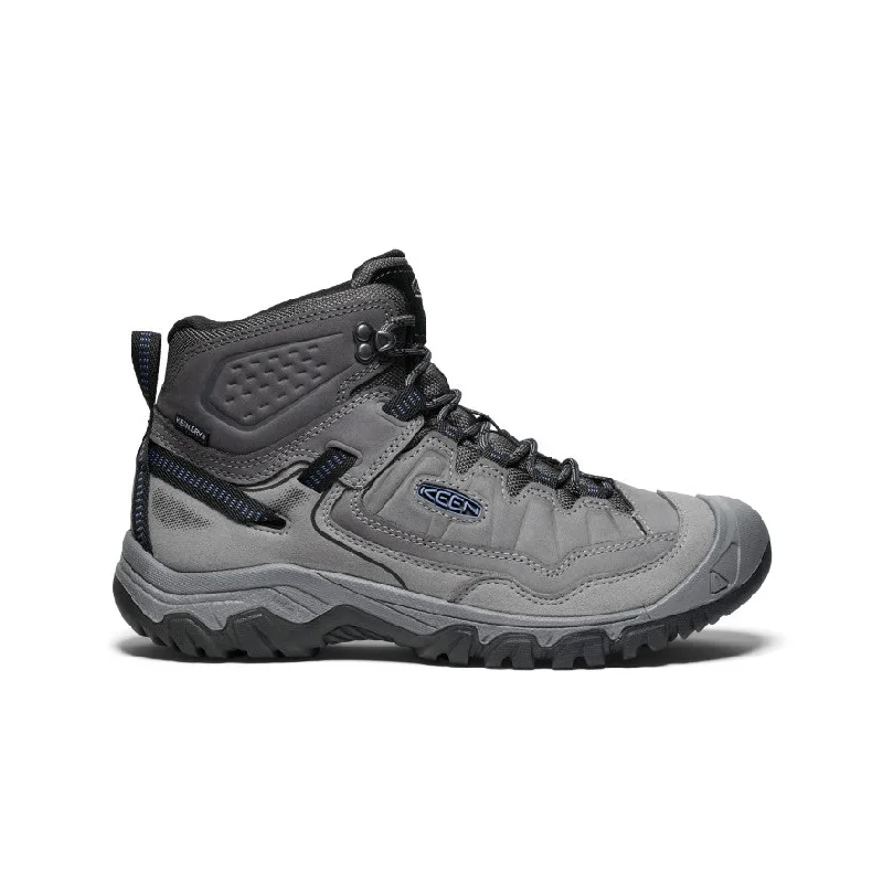 Men's Targhee IV Waterproof Hiking Boot  |  Steel Grey/Coronet Blue