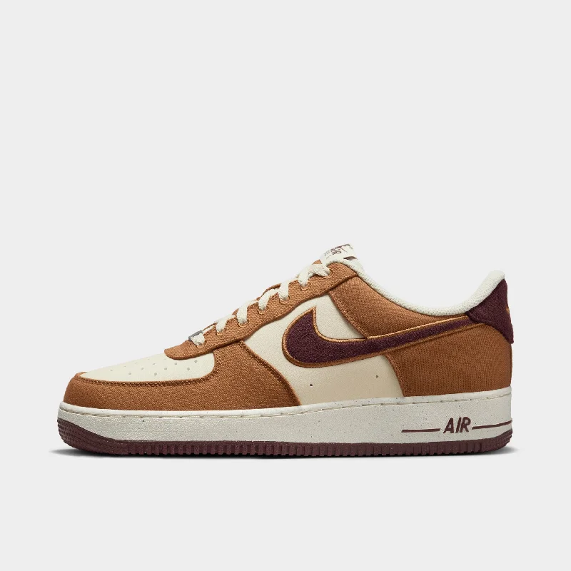 Nike Air Force 1 '07 LV8 BTS Light British Tan / Burgundy Crush