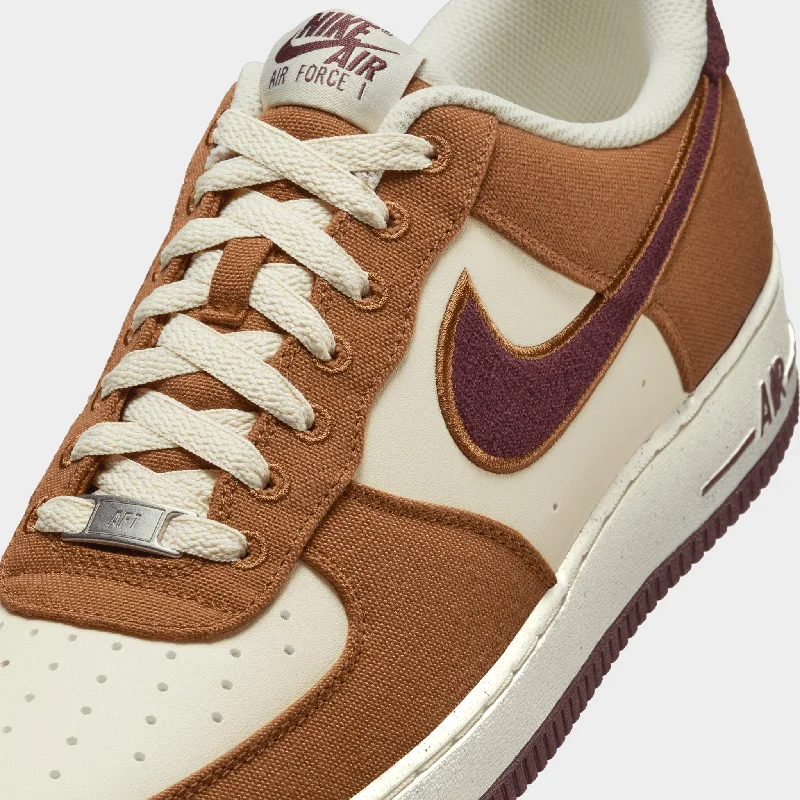 Nike Air Force 1 '07 LV8 BTS Light British Tan / Burgundy Crush