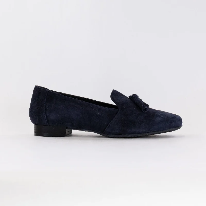 Eric Michael Rana Loafer (Women's) - Navy Suede