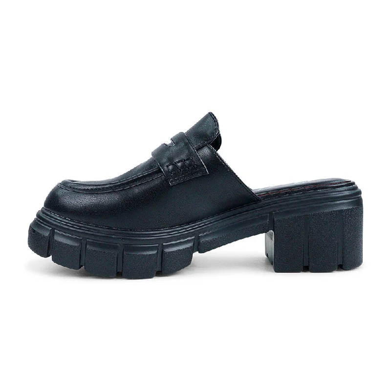 Bata Red Label ALPHA Slip-On Lug Heel Shoe