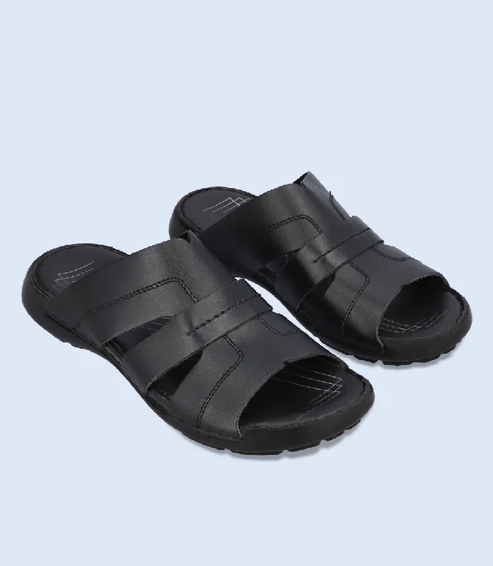 BM5831-BLACK-Men Slipper