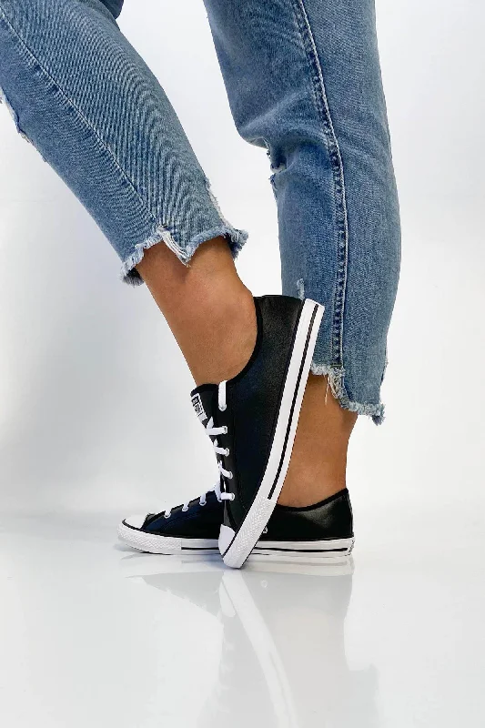 Converse Chuck Taylor Dainty Leather Low Black