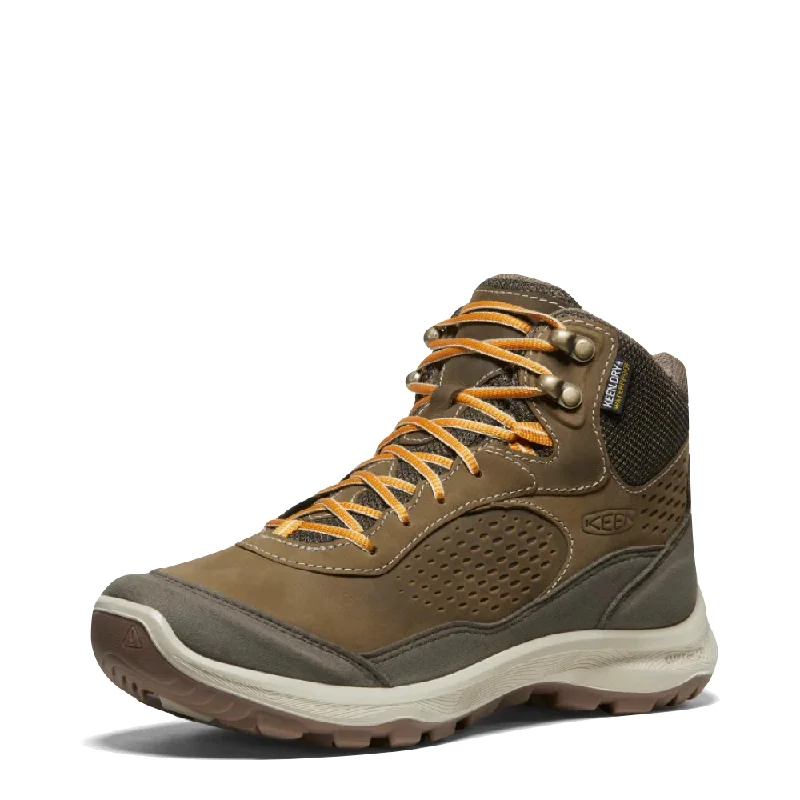 KEEN Women's Terradora Explorer Waterproof Boot in Canteen/Curry