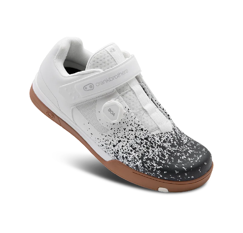 Mallet BOA® Clip-In Shoes - Black/White Splatter