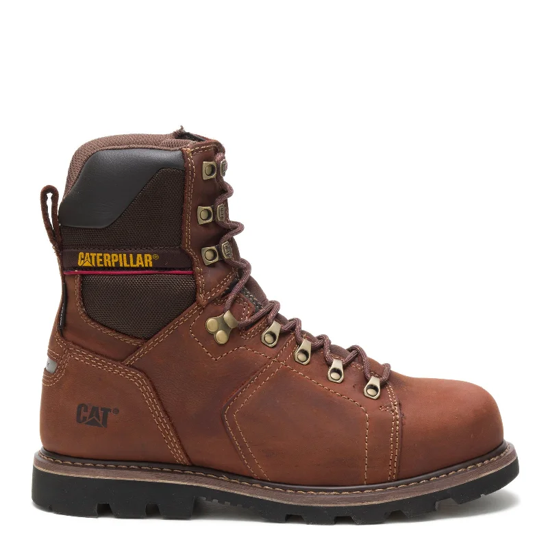 Men's Caterpillar, Alaska 2.0 8-inch Steel Toe Waterproof Toe Work Boot