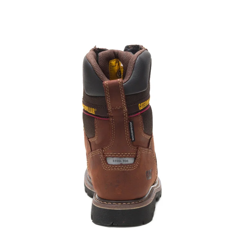 Men's Caterpillar, Alaska 2.0 8-inch Steel Toe Waterproof Toe Work Boot