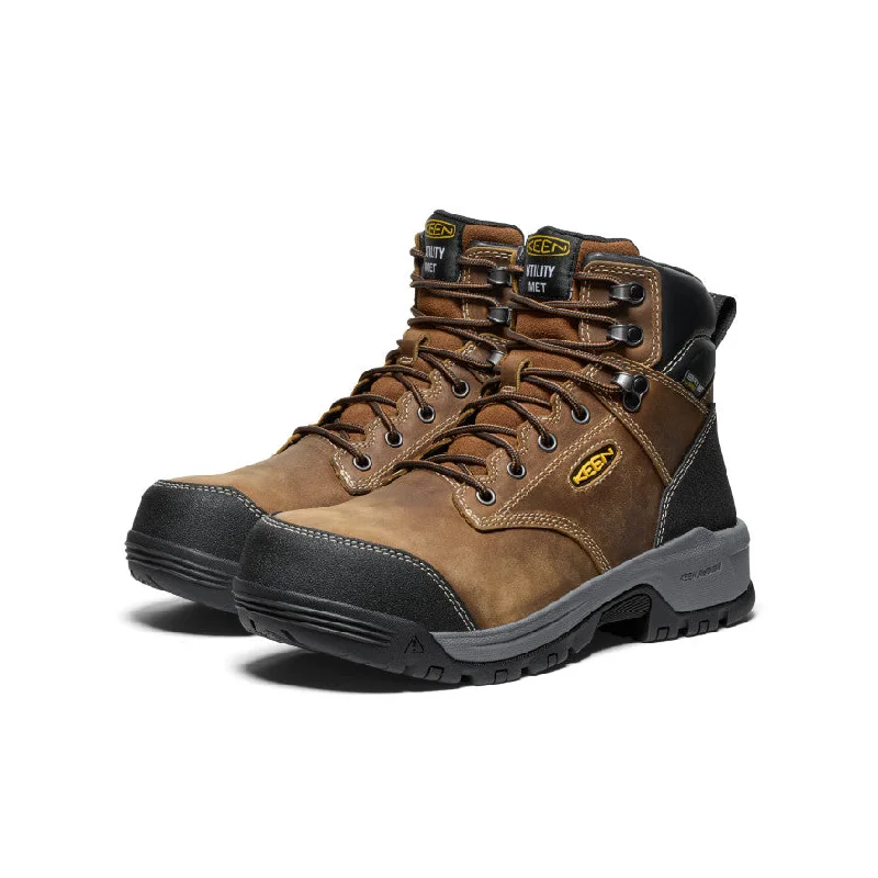 Men's Evanston 6"" Waterproof Boot INT MET by Keen Utility