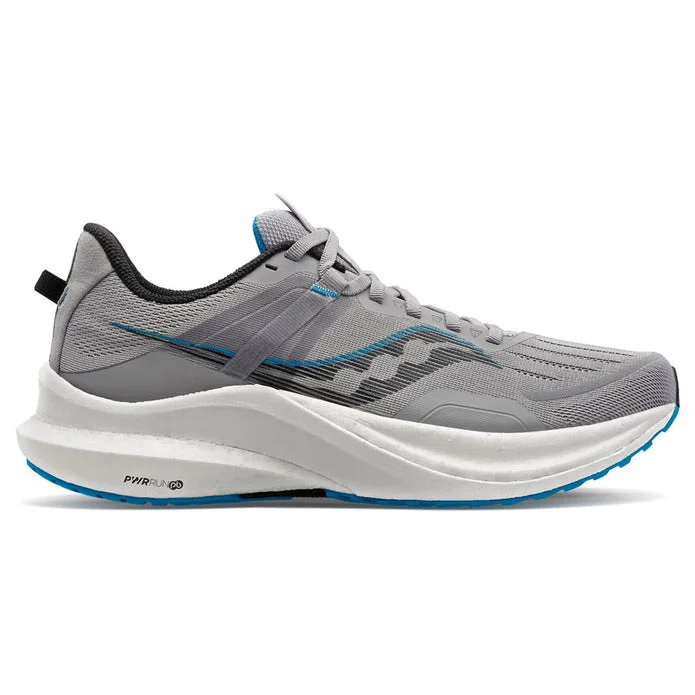 Men's Saucony Tempus, Concrete/Indigo, 12 D Medium