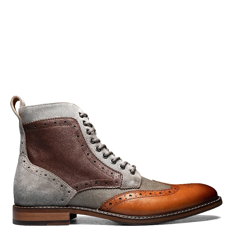 Men's Stacy Adams, Finnegan Wingtip Lace Up Boot