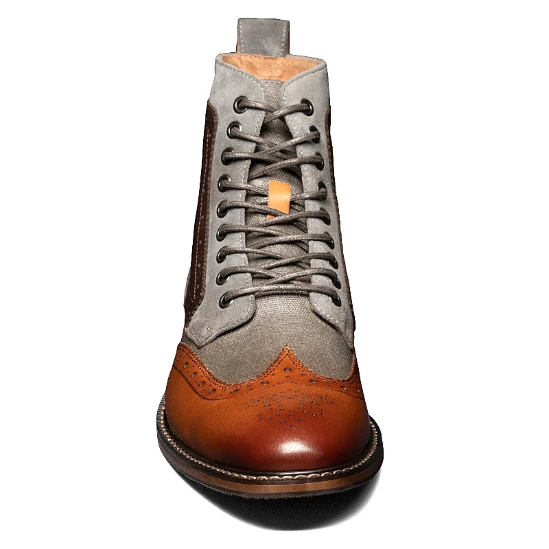 Men's Stacy Adams, Finnegan Wingtip Lace Up Boot