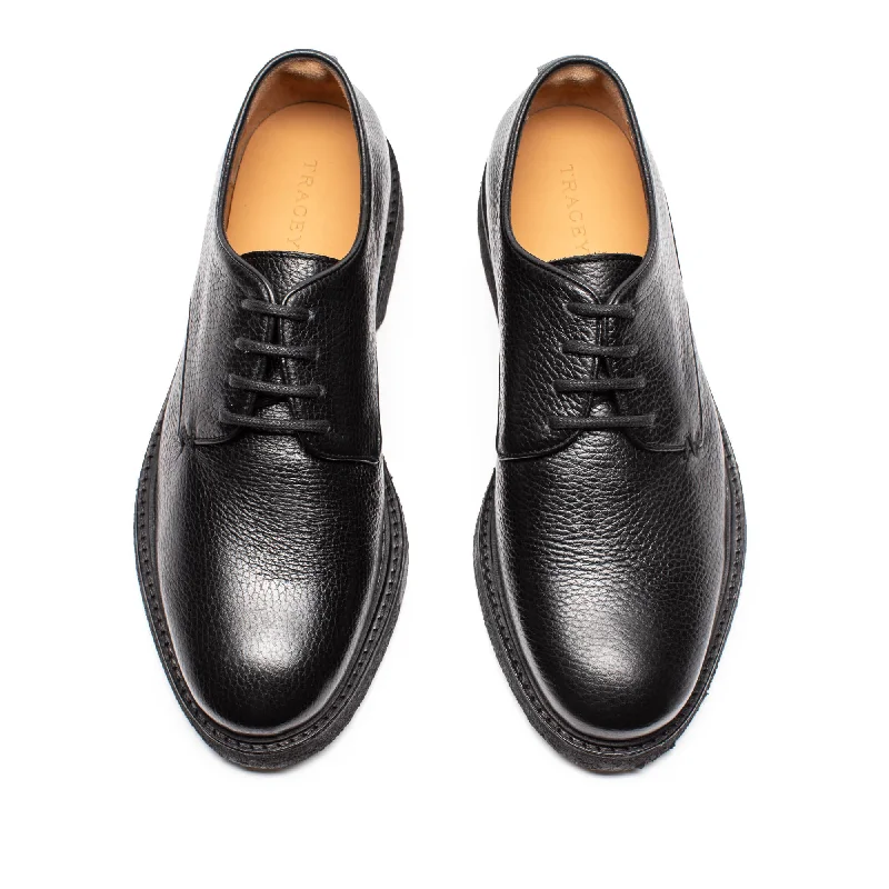 PABLO Mens Smoke | Leather Derby