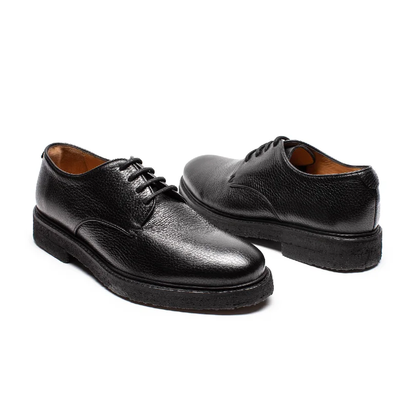 PABLO Mens Smoke | Leather Derby