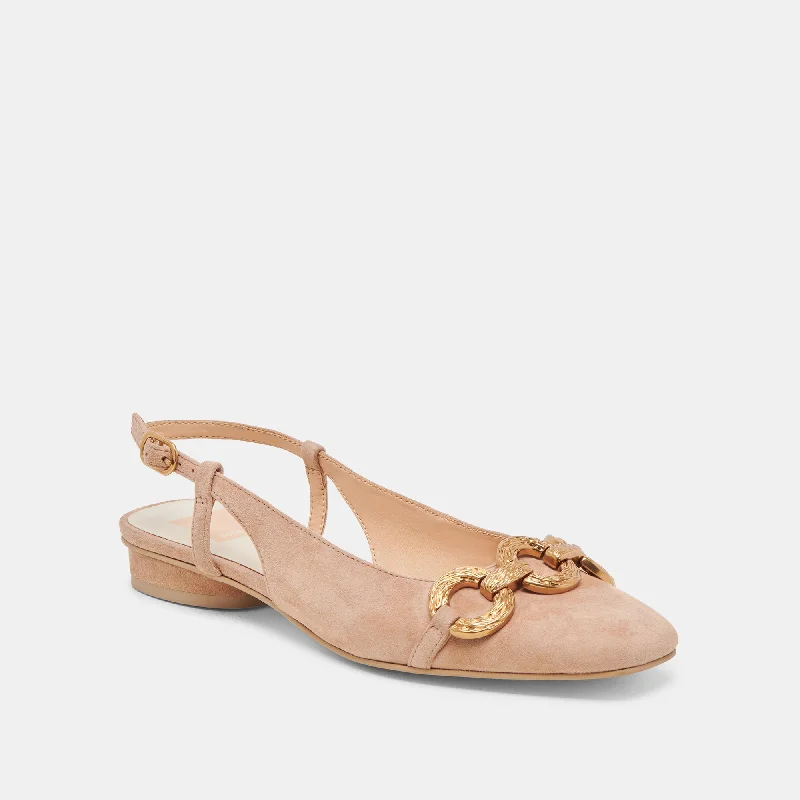 RAMANO FLATS TOFFEE SUEDE