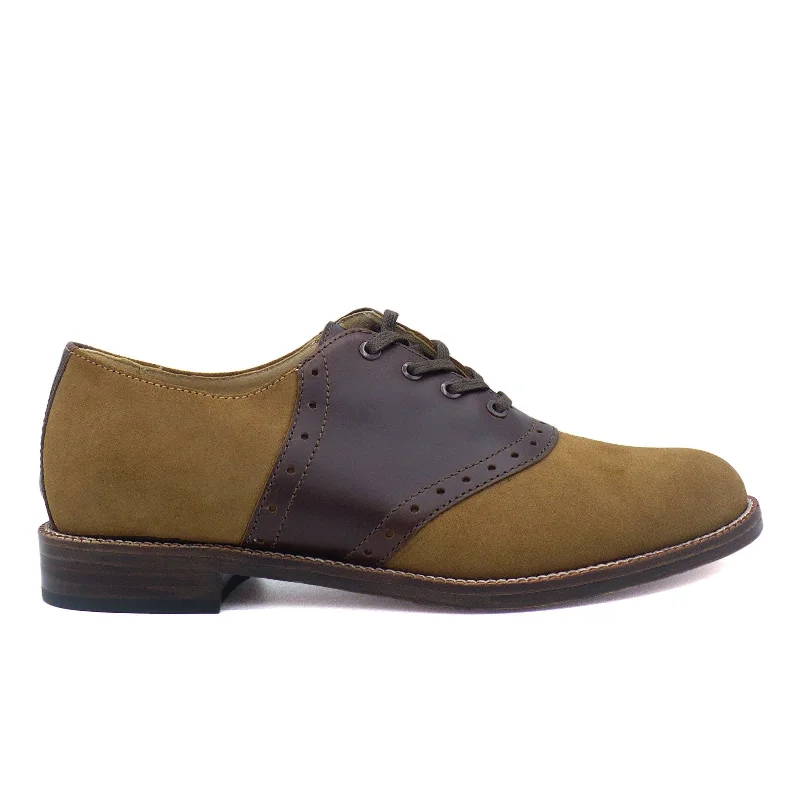 Saddle Oxford - Suede