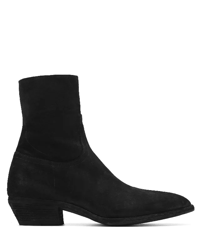 The Dean Suede Black