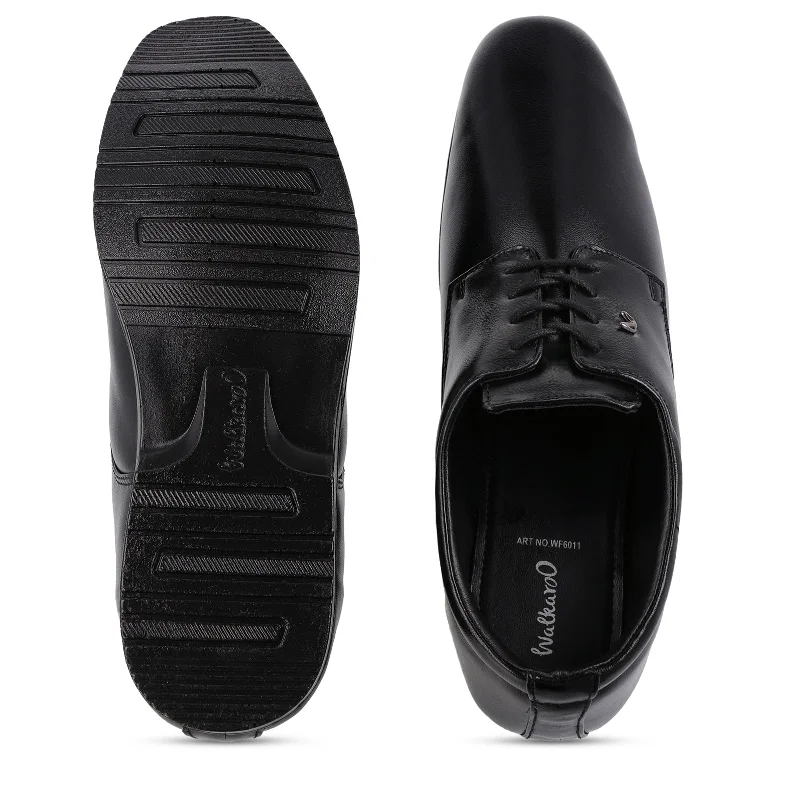 Walkaroo Xgo Men Derby Formal Shoes - WF6011 Black