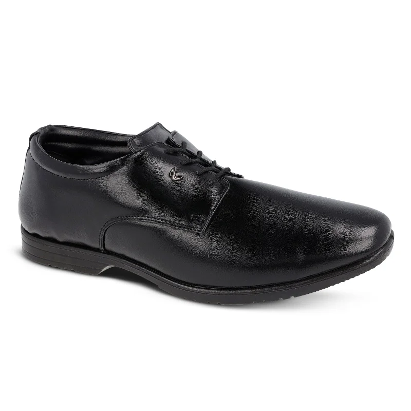 Walkaroo Xgo Men Derby Formal Shoes - WF6011 Black