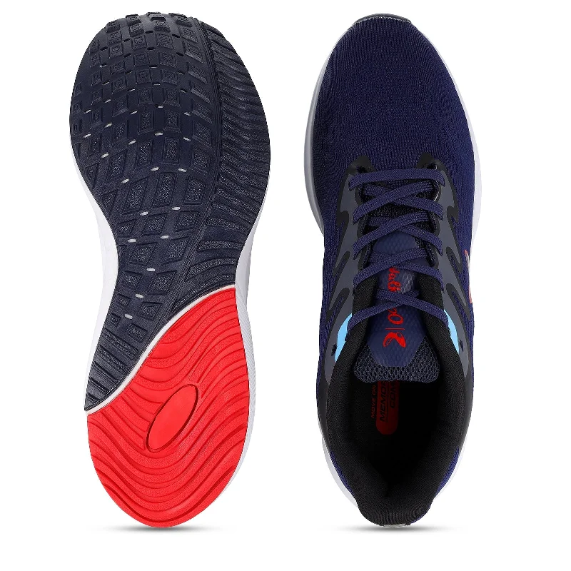 Walkaroo Running Shoes for Men - WS9079 Navy Blue