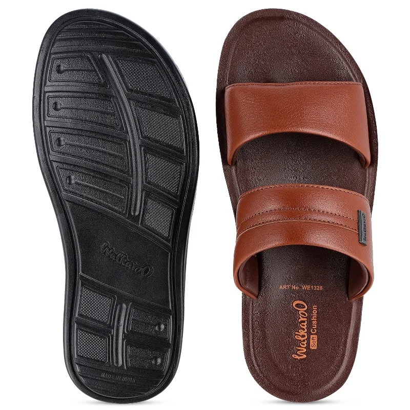 Walkaroo+ Men Sandals  - WE1328 Brown